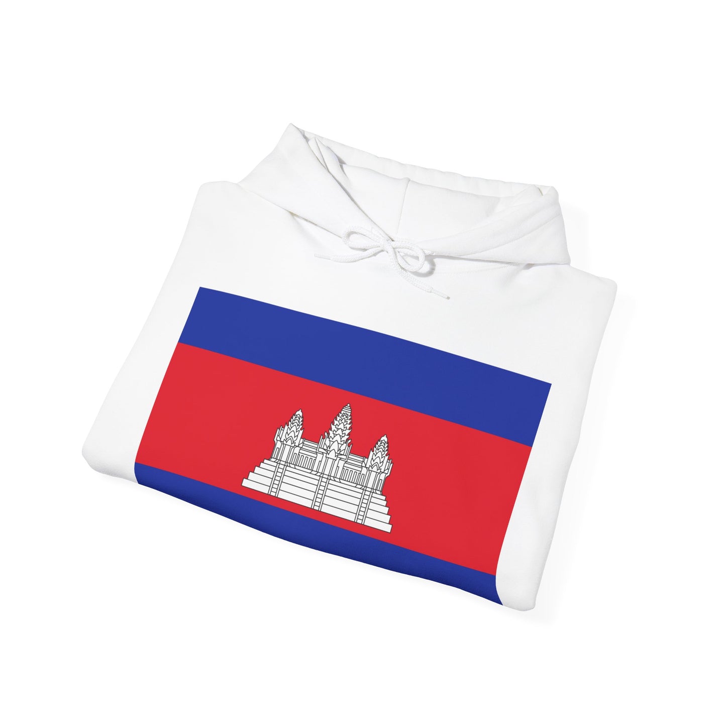 Cambodia Flag on Hoodie