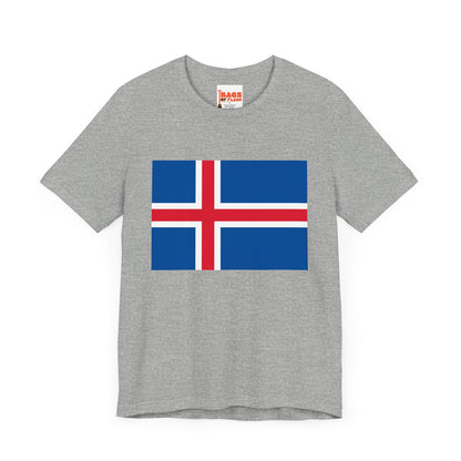 Iceland Flag on T-shirt