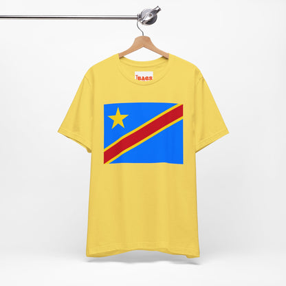 Democratic Republic of Congo Flag on T-shirt