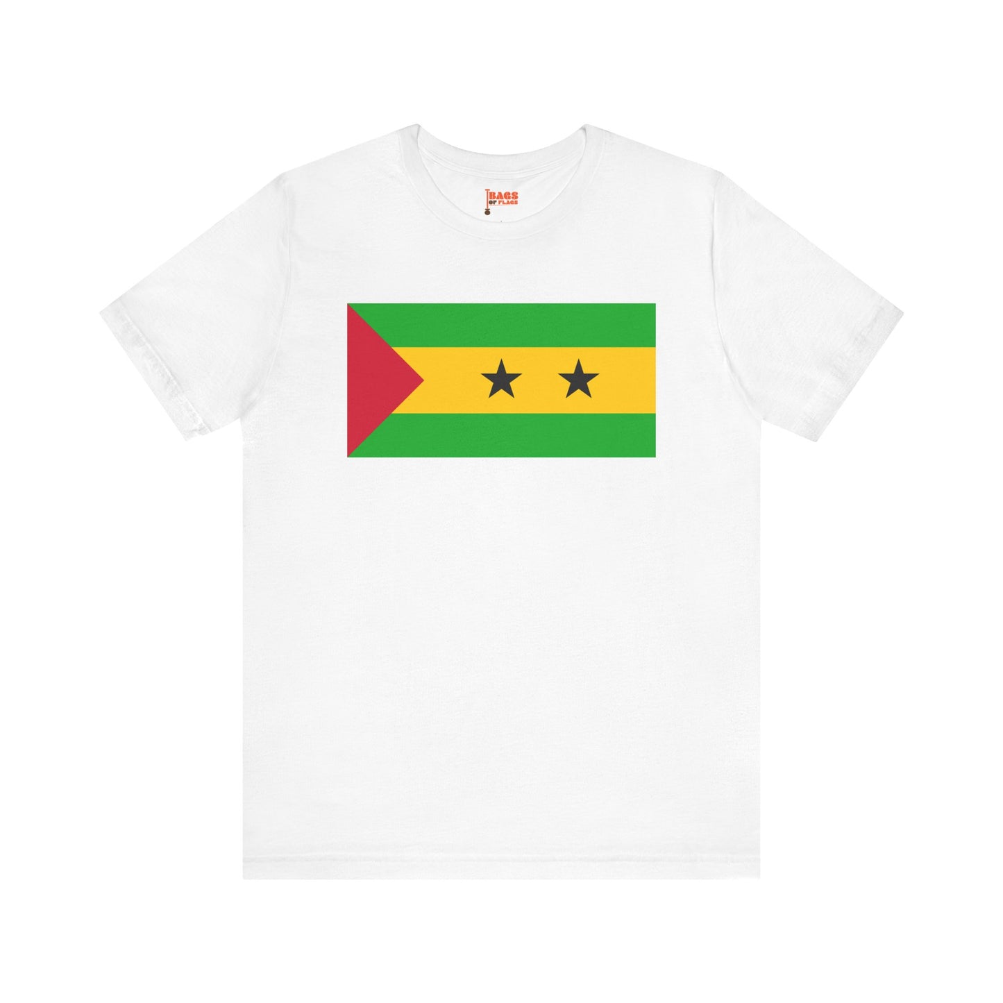 Sao Tome and Principe Flag on T-shirt