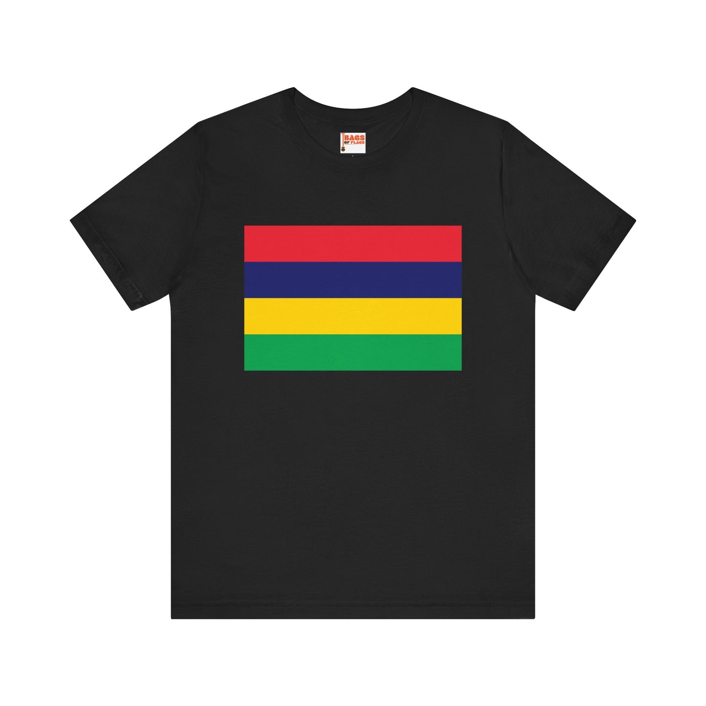 Mauritius Flag on T-shirt