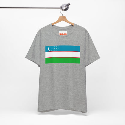 Uzbekistan Flag on T-shirt