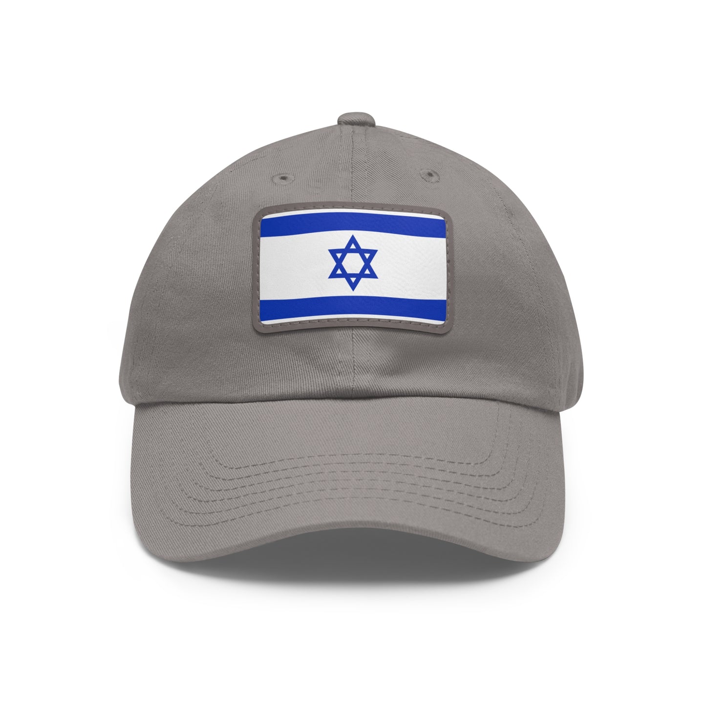 Israel Leather Patch Hat