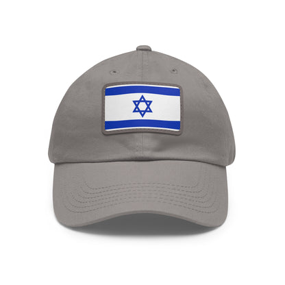Israel Leather Patch Hat