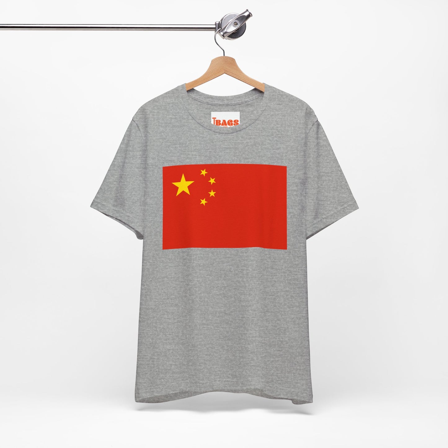 China Flag on T-shirt