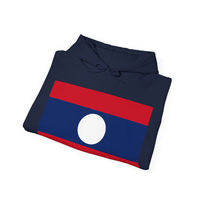 Laos Flag on Hoodie