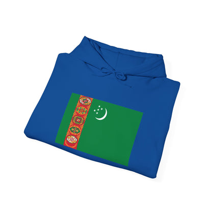 Turkmenistan Flag Hoodies