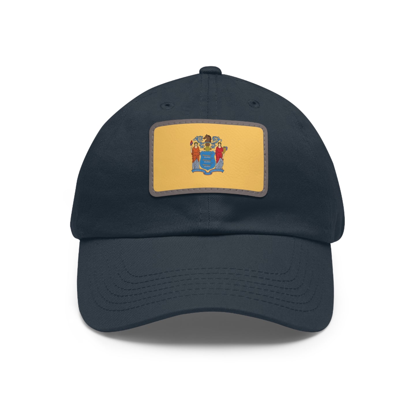 New Jersey Leather Patch Hat
