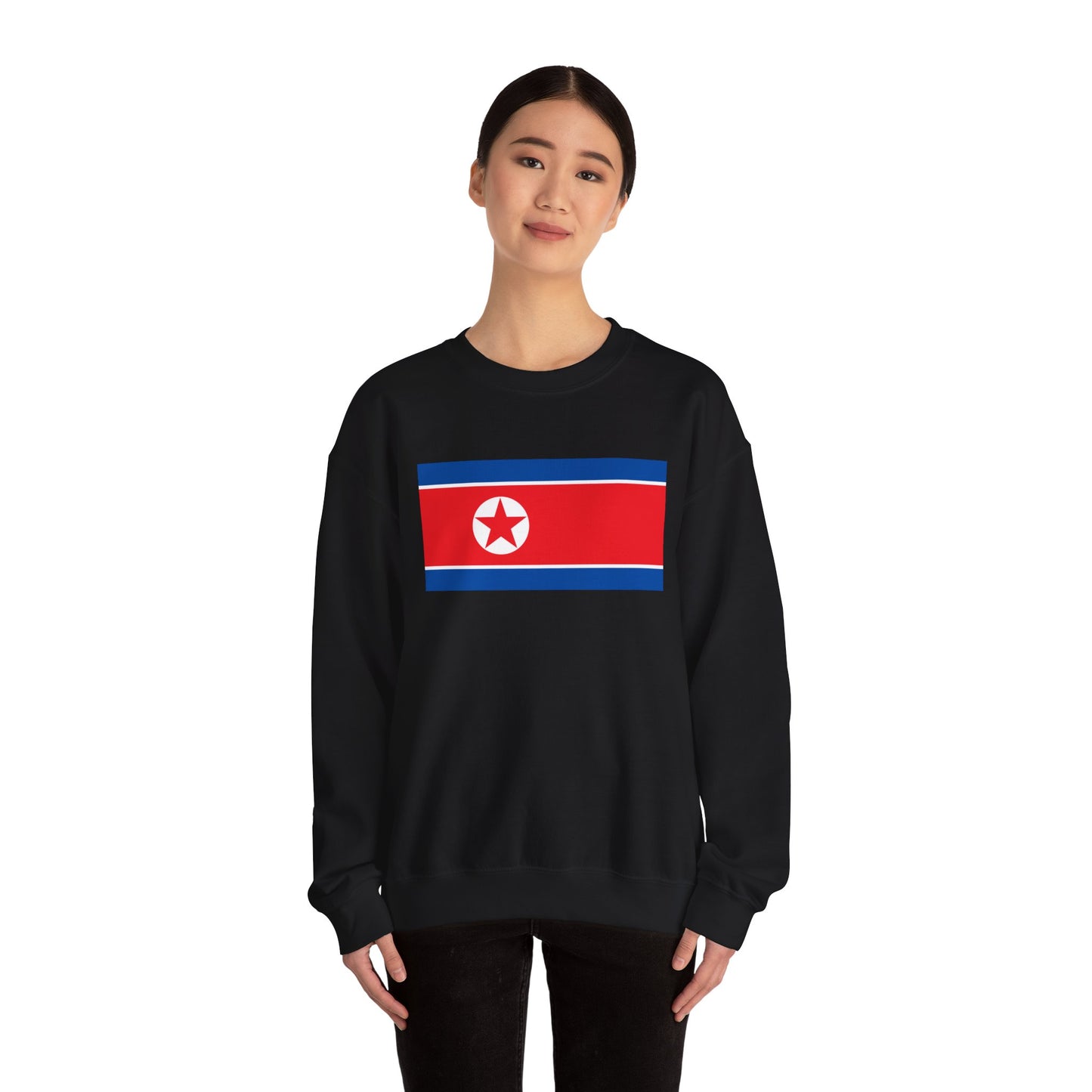 North Korea Flag Sweatshirt