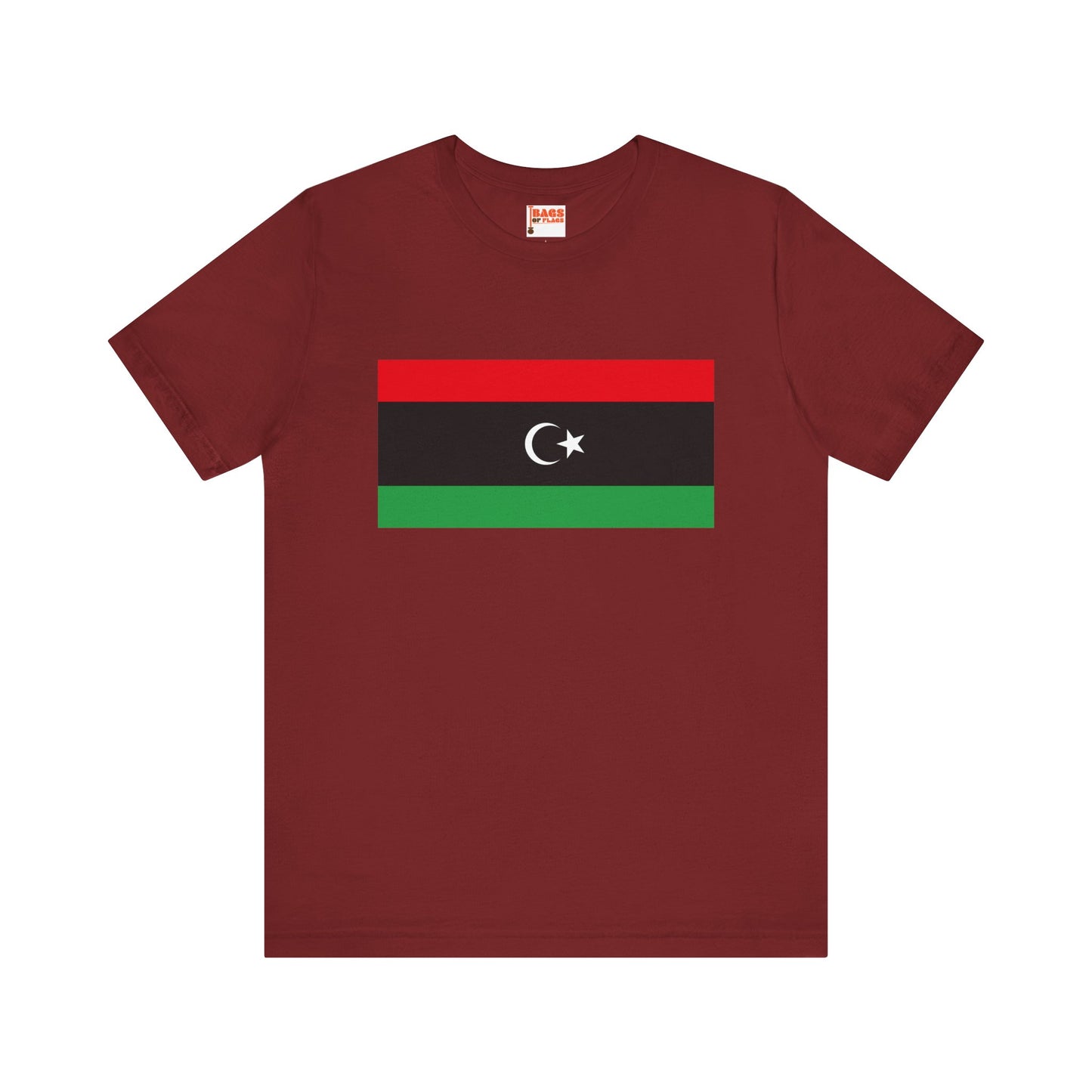 Libya Flag on T-shirt