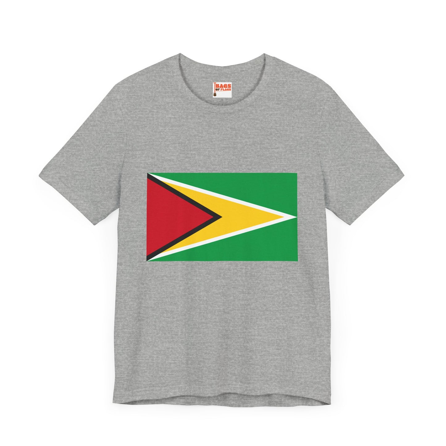 Guyana Flag on T-shirt