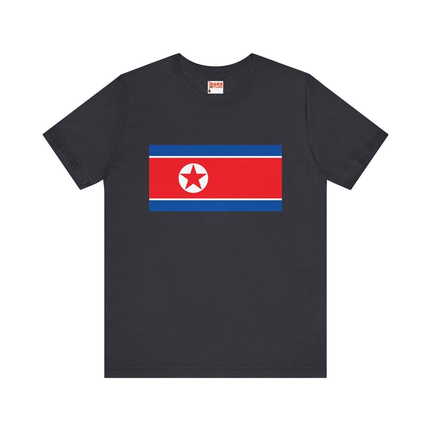 North Korea Flag on T-shirts