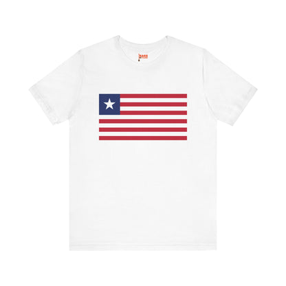 Liberia Flag on T-shirt