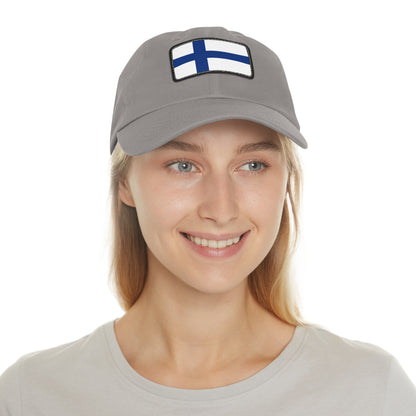 Finland Leather Patch Hat