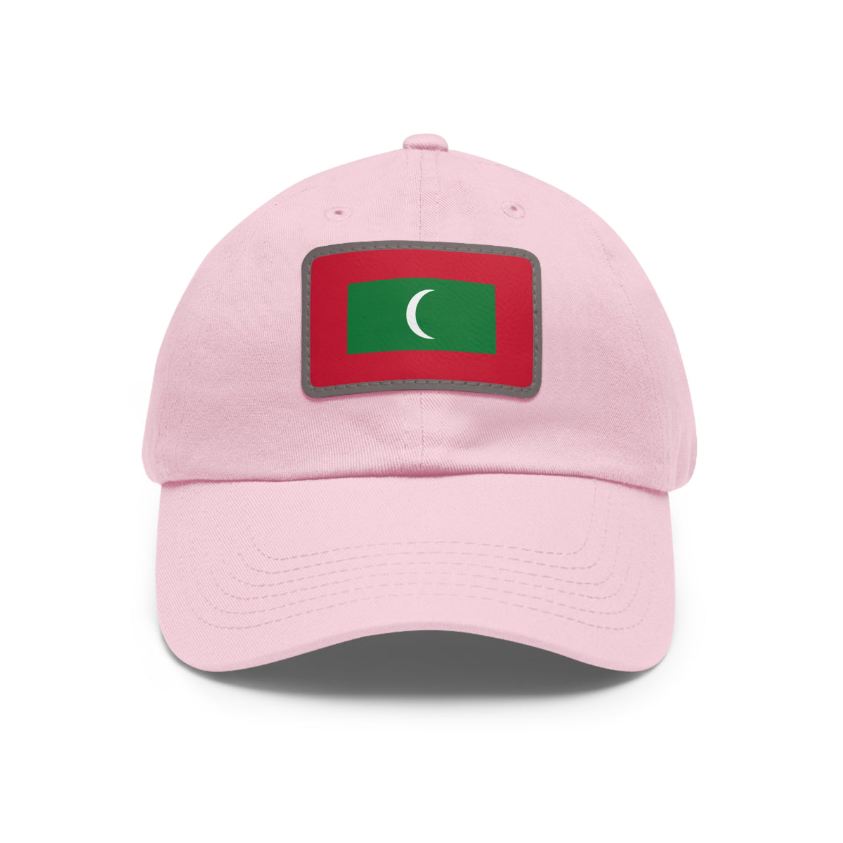Maldives Leather Patch Hat