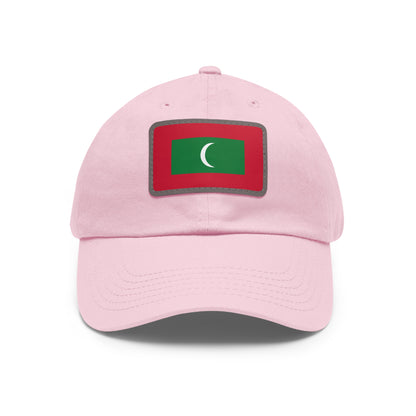 Maldives Leather Patch Hat