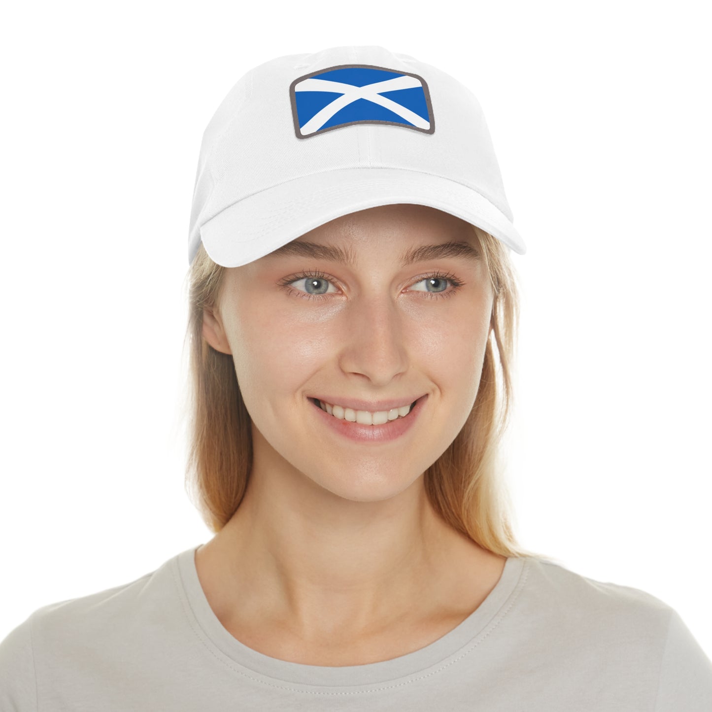 Scotland Leather Patch Hat