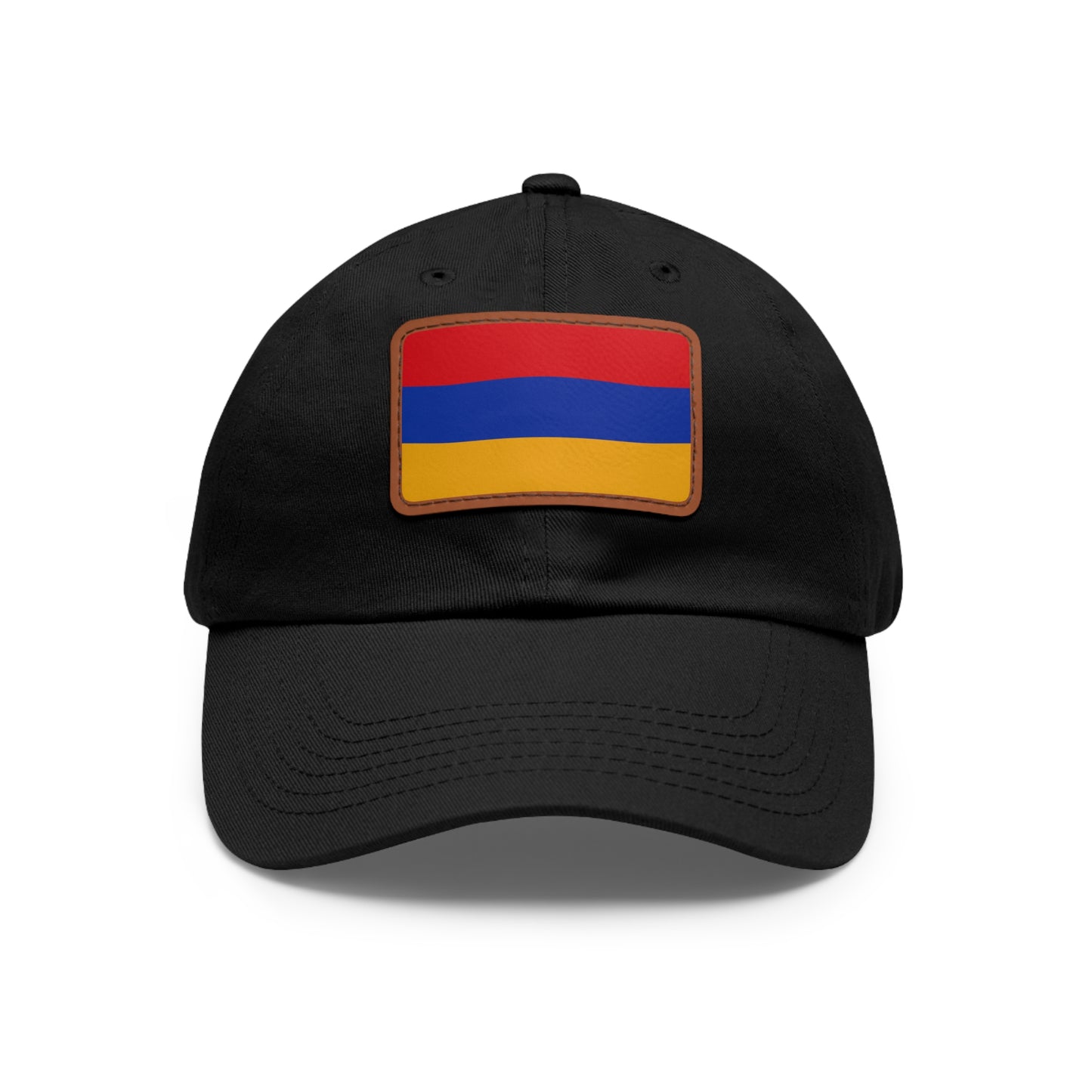 Armenia Leather Patch Hat