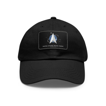 US Space Force Leather Patch Hat