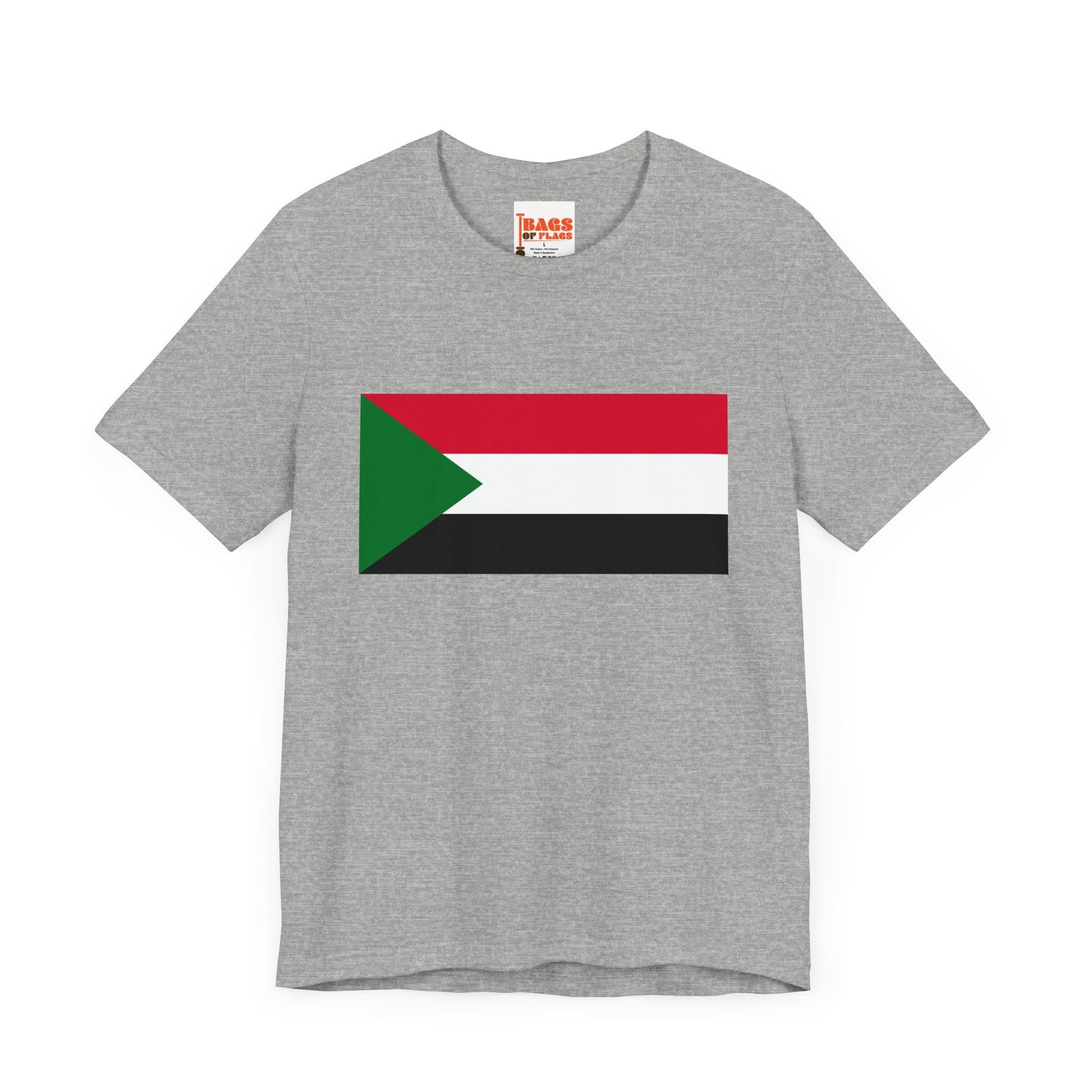 Sudan Flag on T-shirt