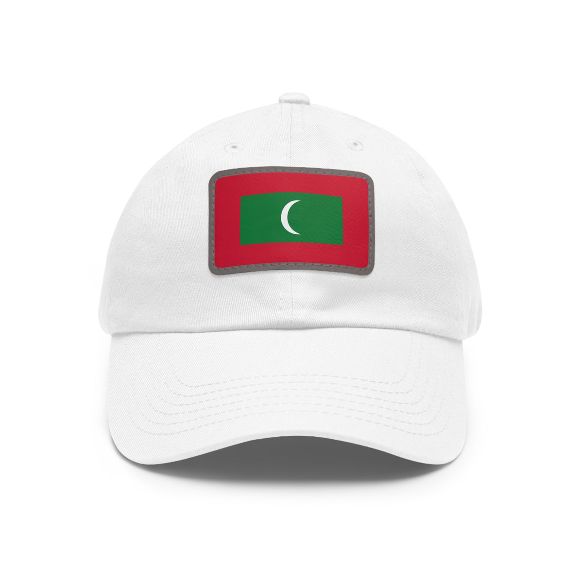 Maldives Leather Patch Hat