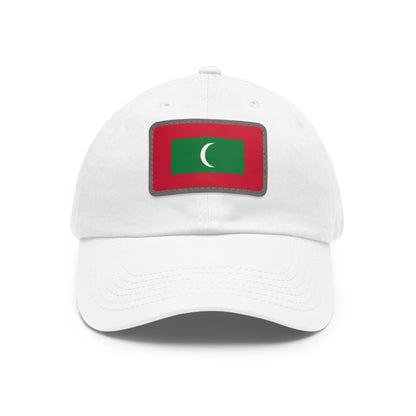 Maldives Leather Patch Hat