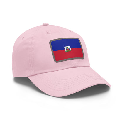 Haiti Leather Patch Hat