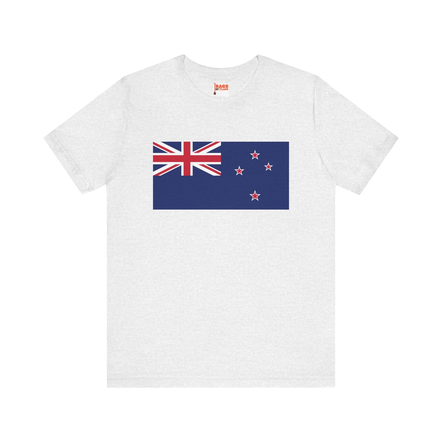 New Zealand Flag on T-shirt
