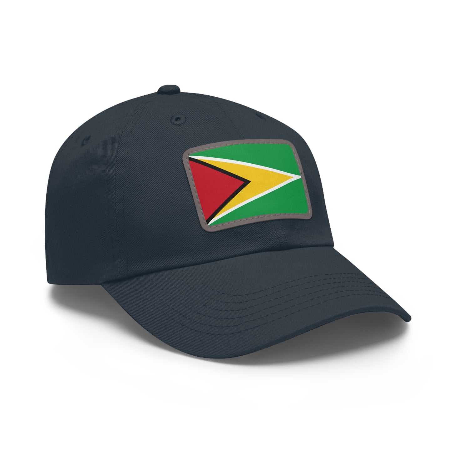 Guyana Leather Patch Hat