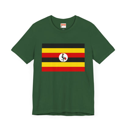 Uganda Flag on T-shirt