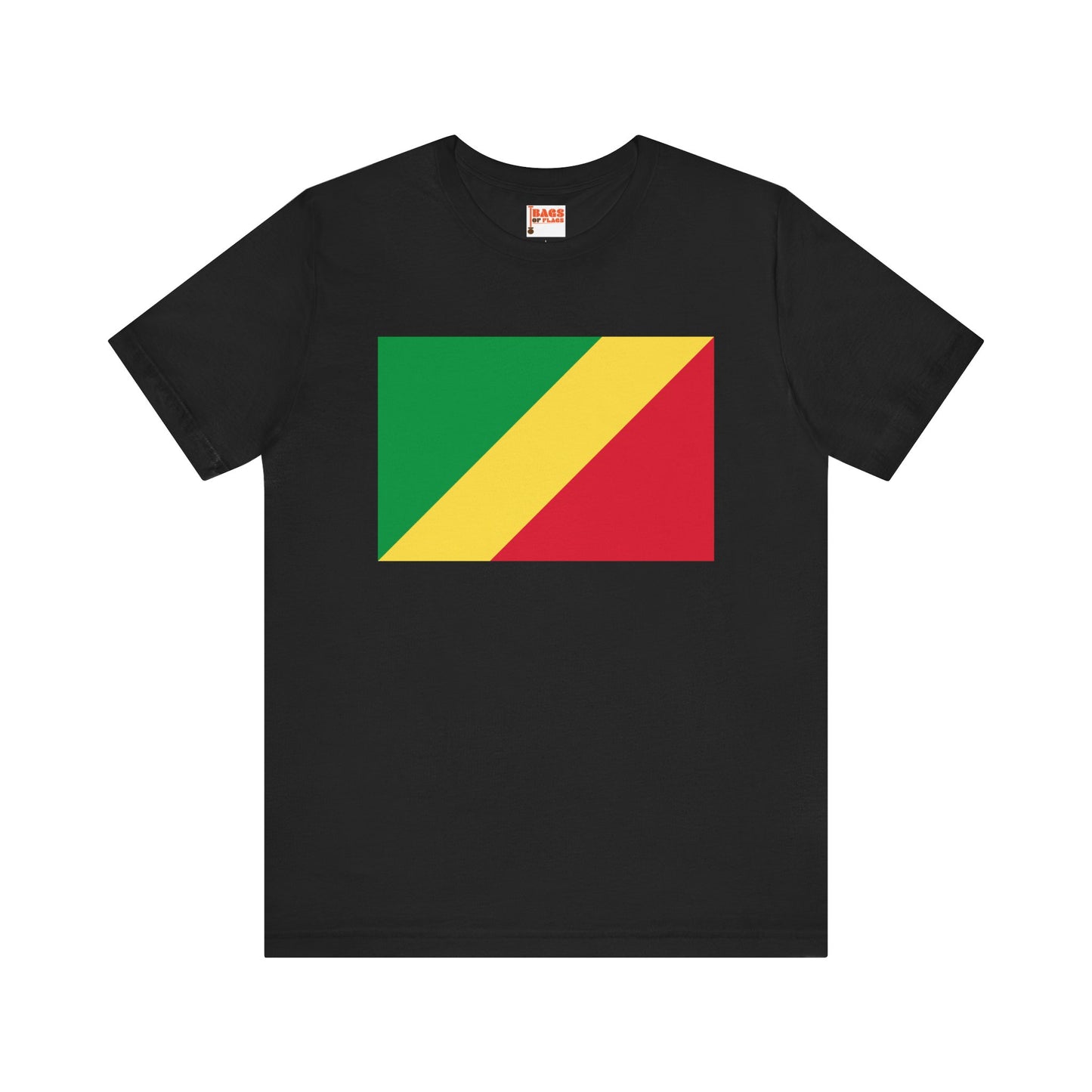 Republic of Congo Flag on T-shirt