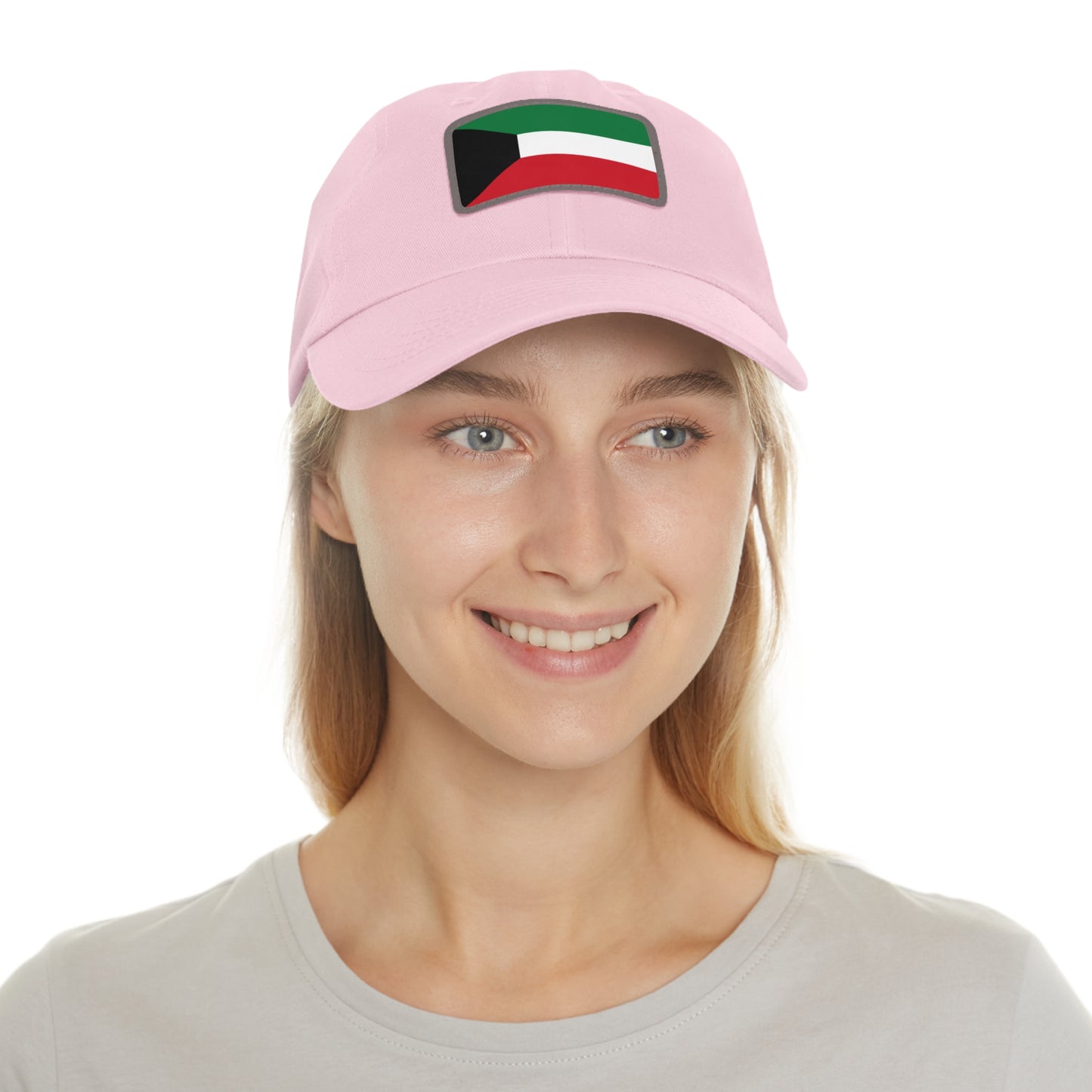 Kuwait Leather Patch Hat