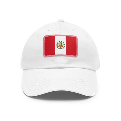 Peru Leather Patch Hat