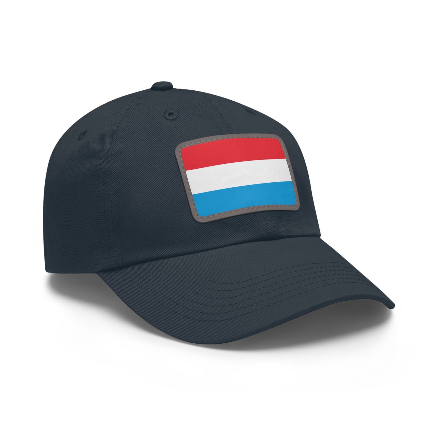 Luxembourg Leather Patch Hat