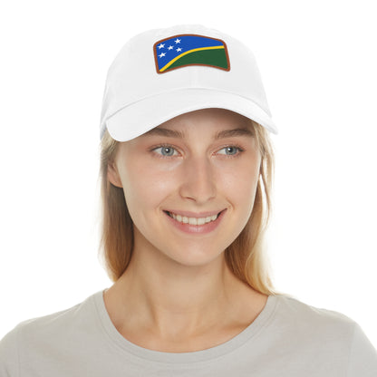 Solomon Islands Leather Patch Hat