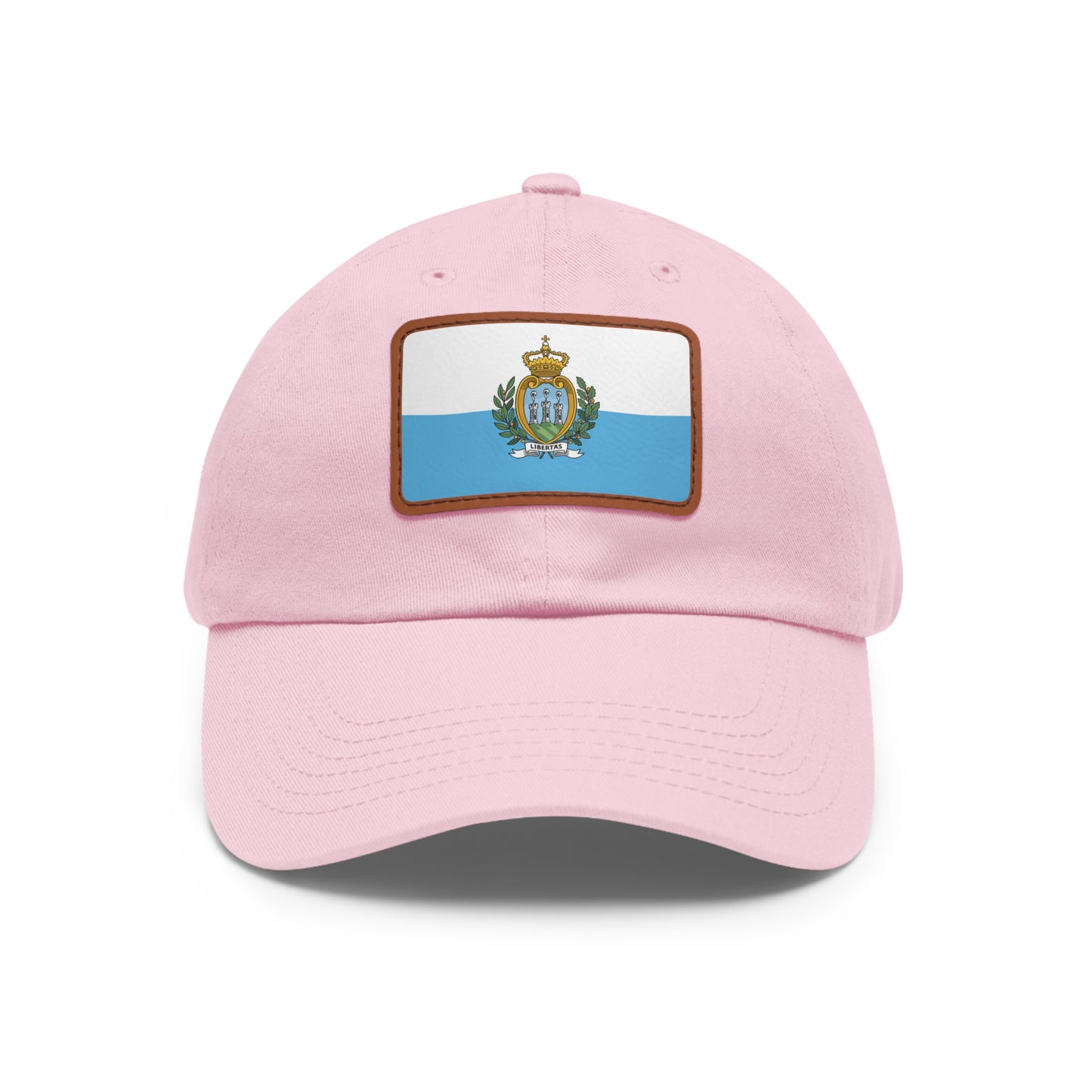 San Marino Leather Patch Hat