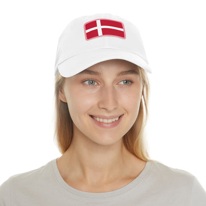 Denmark Leather Patch Hat