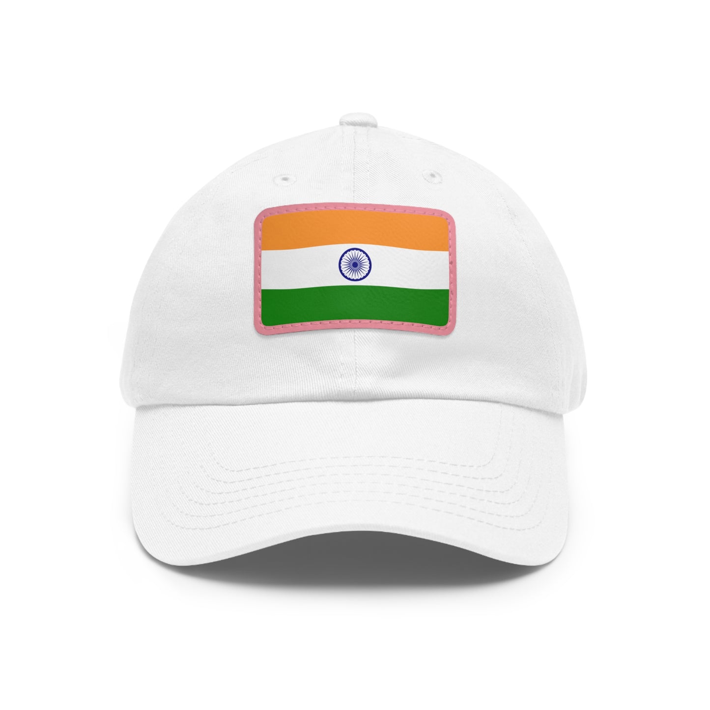 India Leather Patch Hat