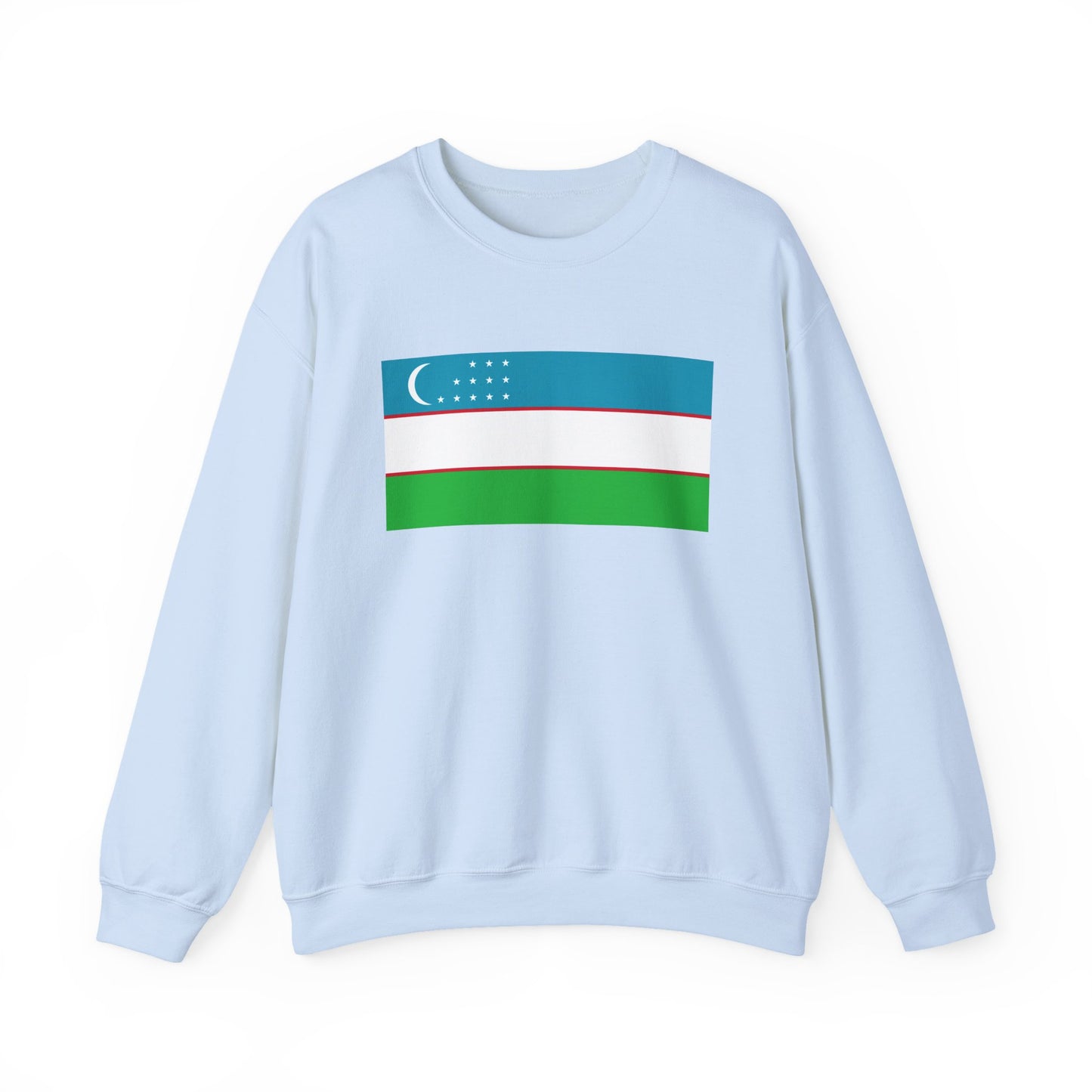 Uzbekistan Flag Sweatshirt