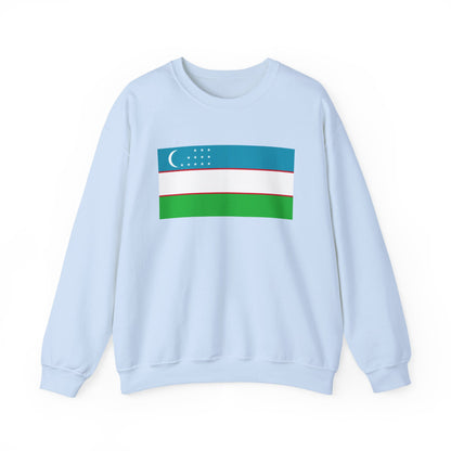Uzbekistan Flag Sweatshirt
