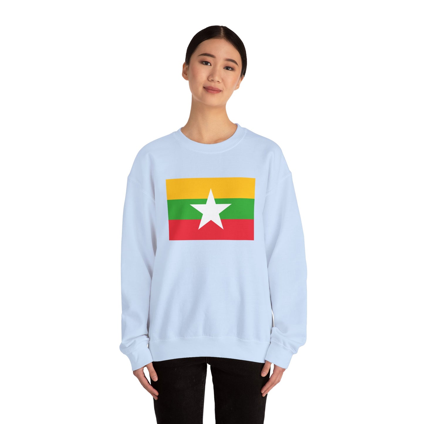 Myanmar Flag Sweatshirt