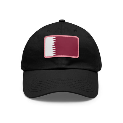 Qatar Leather Patch Hat
