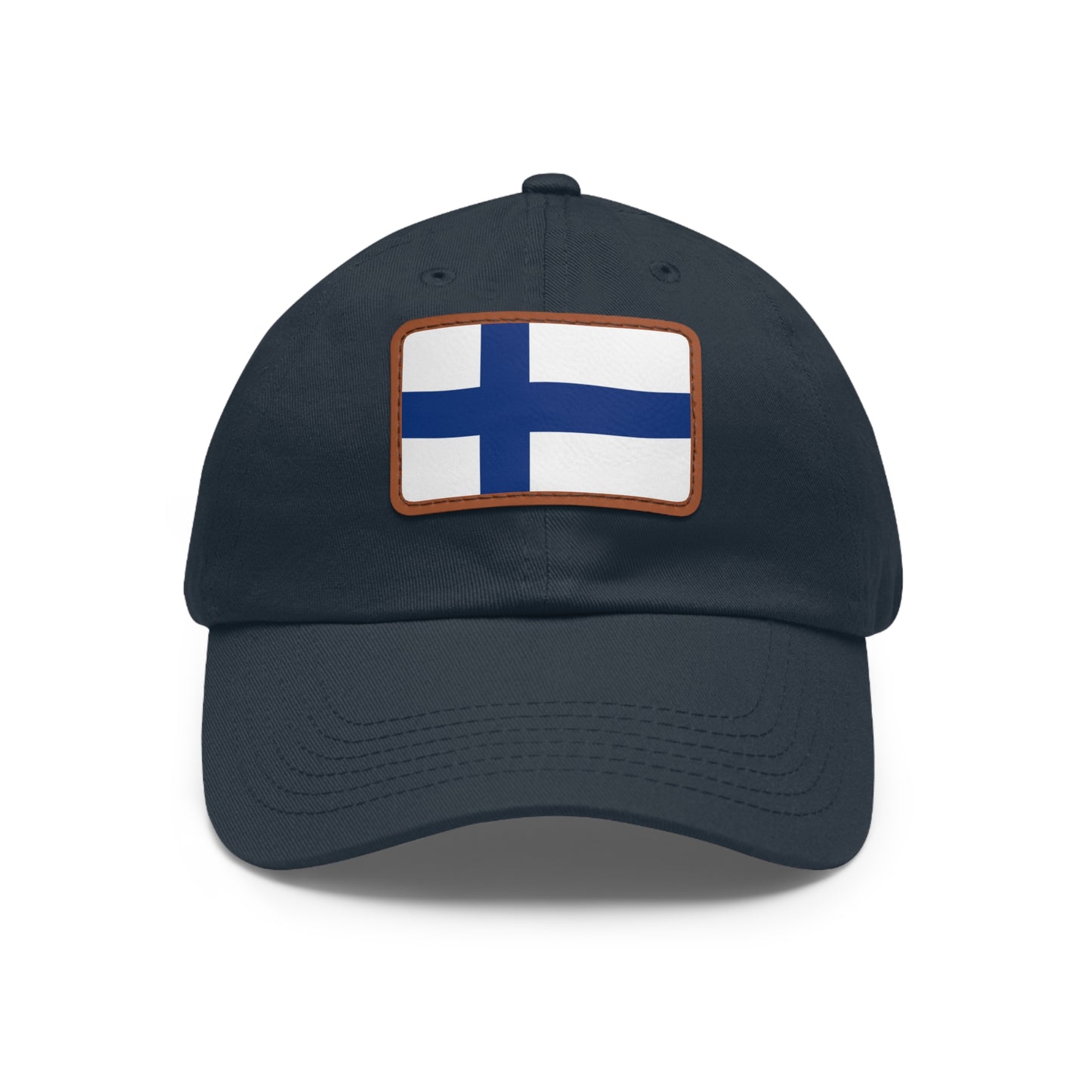 Finland Leather Patch Hat