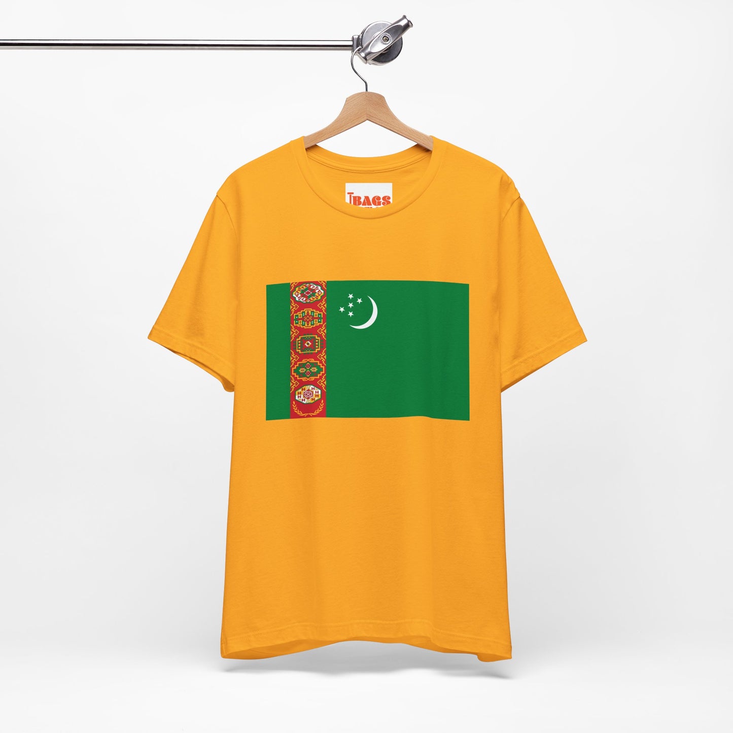 Turkmenistan Flag on T-shirt