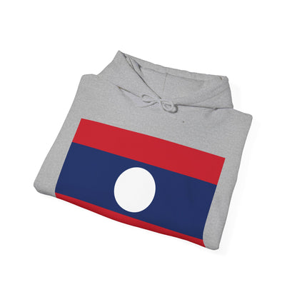 Laos Flag on Hoodie