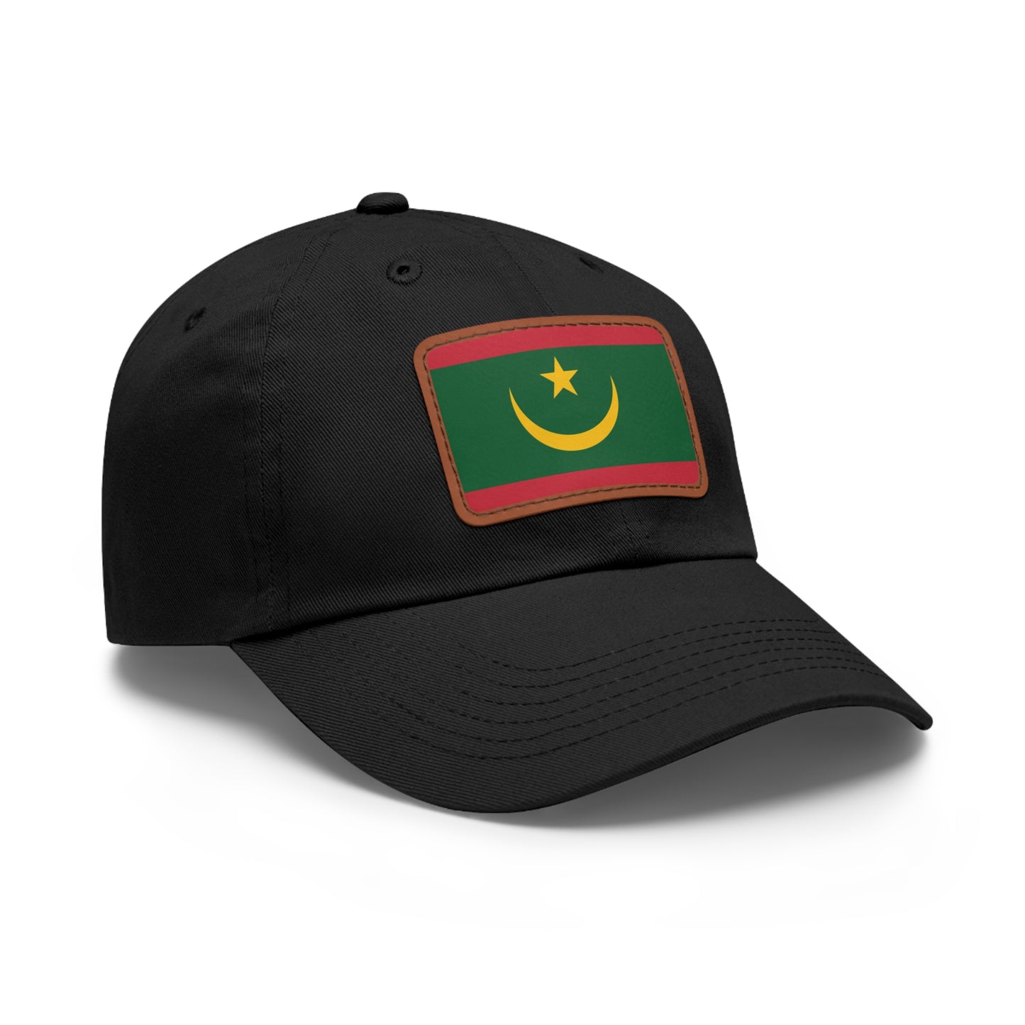 Mauritania Leather Patch Hat