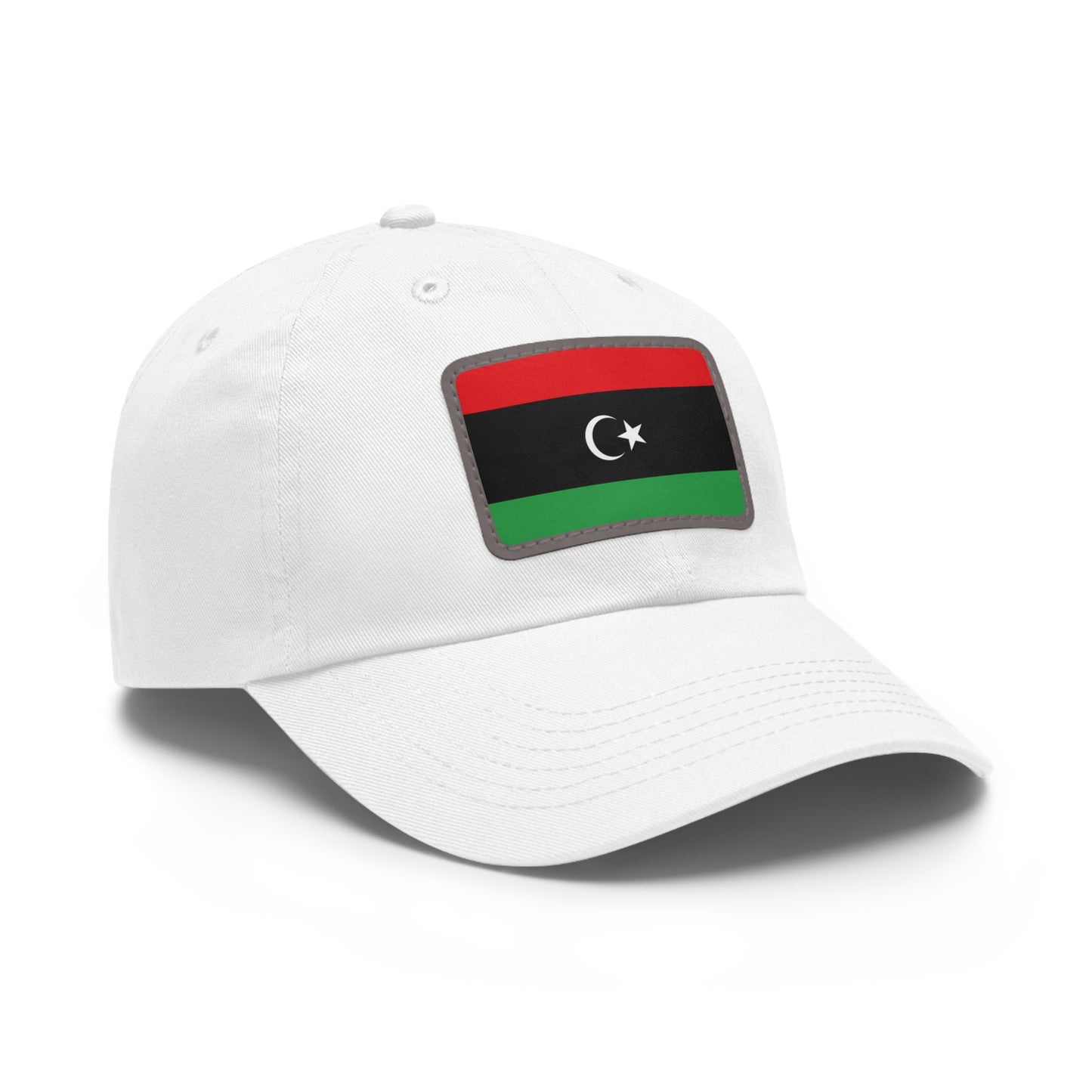 Libya Leather Patch Hat