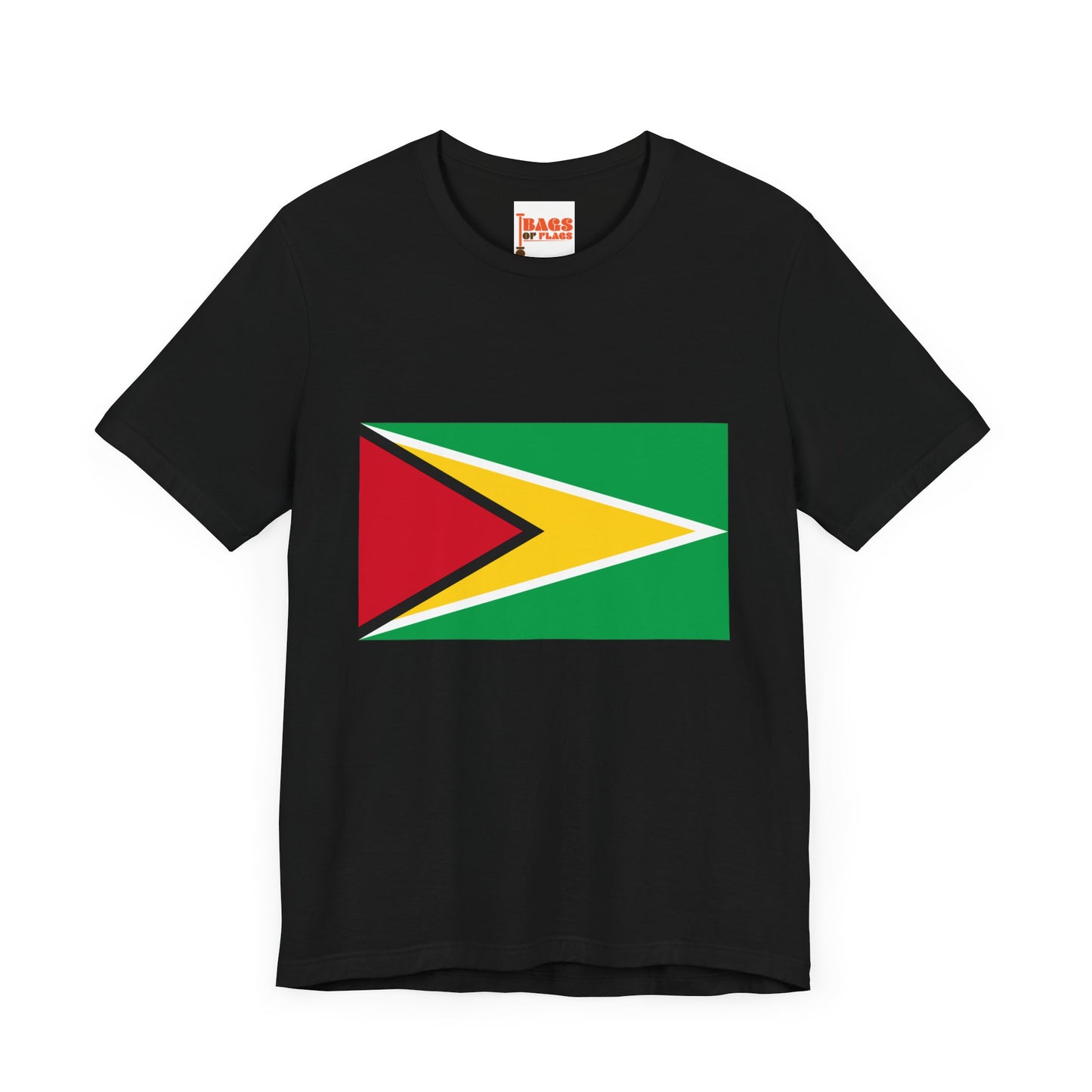 Guyana Flag on T-shirt