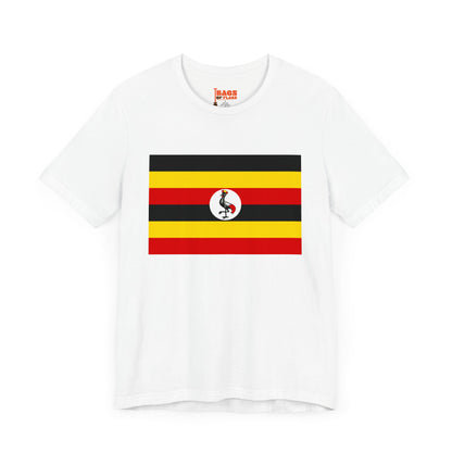 Uganda Flag on T-shirt