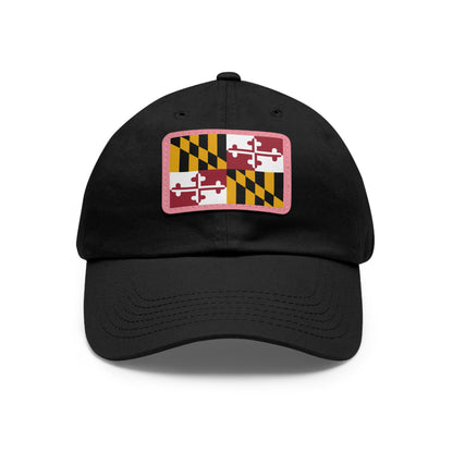 Maryland Leather Patch Hat